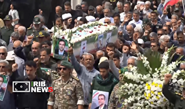 تشییع و خاکسپاری شهید محمد حسن تمیمی در برازجان