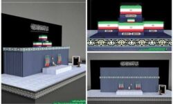 انتشار برای نخستین بار ؛ تصویری از طرح جایگاه وداع با رهبر شهید انقلاب و خانواده شهید ایشان